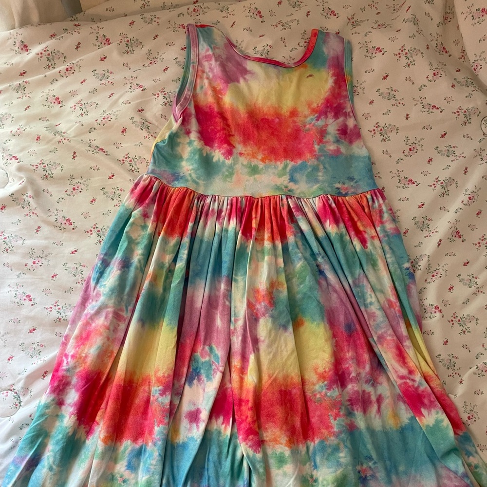Fun tie dyed dressed